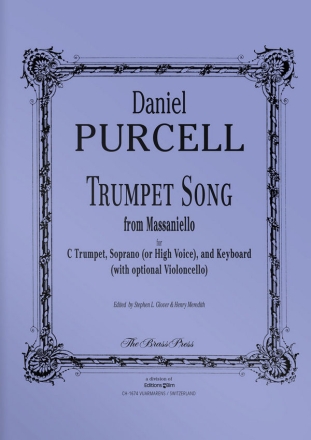 Daniel Purcell, Trumpet Song Trumpet, Soprano Voice and Basso Continuo Stimmensatz