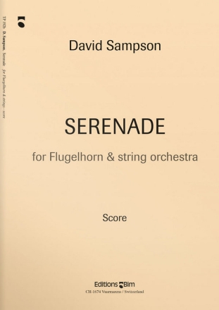 David Sampson, Serenade Flugelhorn and String Orchestra Partitur