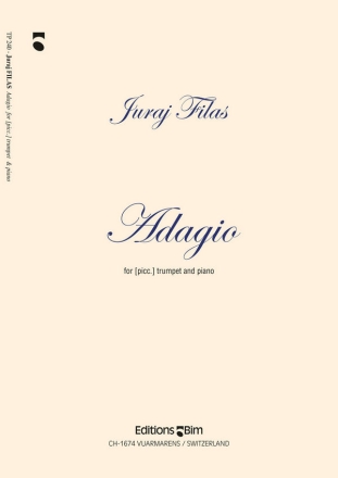 Juraj Filas, Adagio Trompete und Klavier Buch