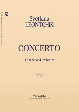 Svetlana Leontchik, Concerto Trumpet and Orchestra Partitur