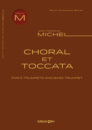 Jean-Franois Michel, Choral et Toccata 6 Trumpets Partitur + Stimmen