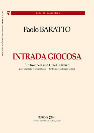 Paolo Baratto, Intrada Giocosa Trompete und Klavier Klavierauszug