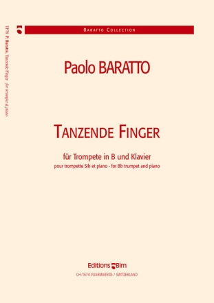 Paolo Baratto, Tanzende Finger Trompete und Klavier Buch