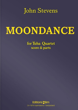 John Stevens, Moondance Tubaquartett Partitur + Stimmen