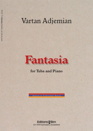 Vartan Adjemian, Fantasia Tuba und Klavier Buch