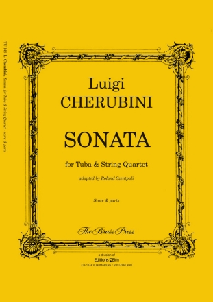 Luigi Cherubini, Sonata Tuba and String Quartet Stimmensatz