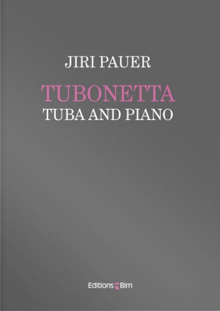 Pauer, Tubonetta (1976) Tuba und Klavier Buch