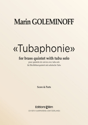 Marin Goleminov, Tubaphonie Brass Quintet [Tuba Solo] Stimmensatz