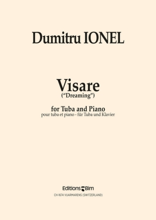 Dumitru Ionel, Visare (Dreaming) Tuba und Klavier Buch + Einzelstimme(n)