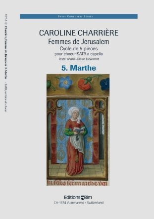 Caroline Charrire, Femmes De Jrusalem Mixed Choir A Cappella Chorpartitur