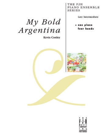 My bold Argentina for piano 4 hands score