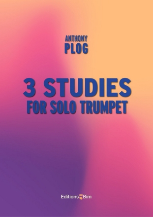 PLOG Anthony, 3 Studies trumpet solo