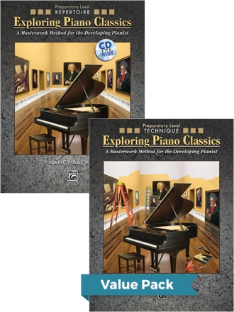 Exploring Piano Classics Prep Value Pack Piano teaching material