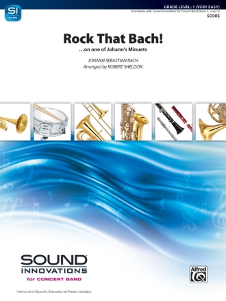 Rock That Bach (c/b score) Symphonic wind band