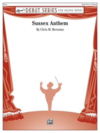 Sussex Anthem (c/b score) Symphonic wind band