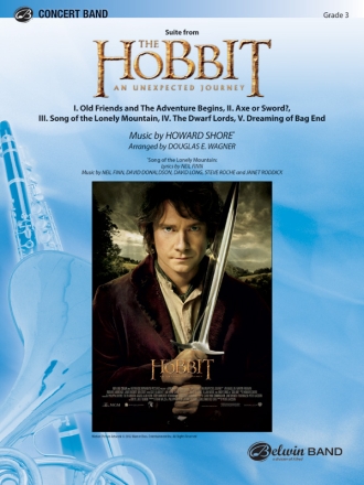 Hobbit Unexpected Journ Suite (c/b) Symphonic wind band