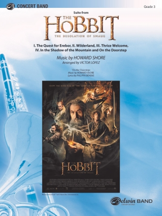 Hobbit Desolation Of Smaug (c/b) Symphonic wind band