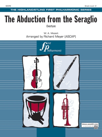 Abduction From The Seraglio (f/o score) Full Orchestra