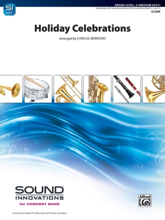 Holiday Celebrations (c/b) Symphonic wind band