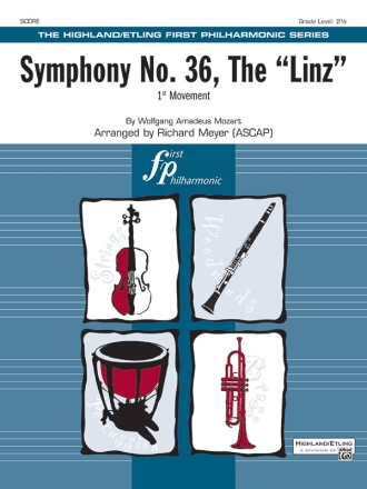 Symphony No 36, The Linz (f/o) Full Orchestra