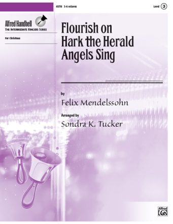 Flourish On Hark The Herald Ang (h/bell) Handbell Music