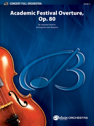 Academic Festival Overtur Op80 (f/o) Full Orchestra