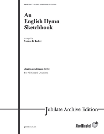 English Hymn Sketchbook, An (handbells) Percussion ensemble