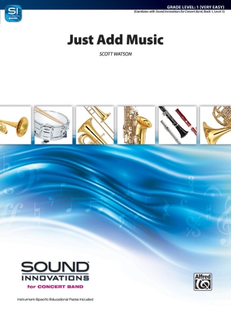 Just Add Music (c/b) Symphonic wind band