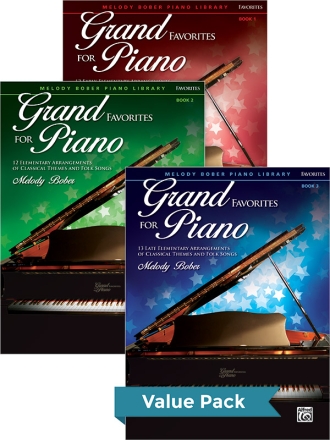 Grand Favorites 1-3 (Pack) Piano Supplemental