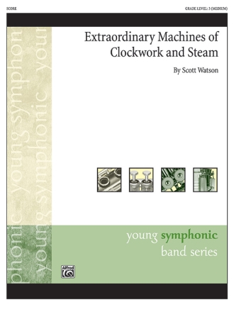 Extra. Machines Clockwork (c/b score) Symphonic wind band