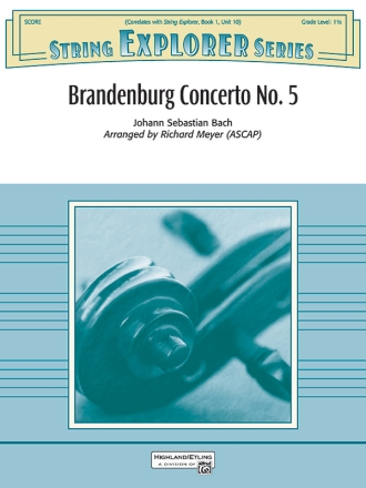 Brandenburg Concerto No 5 (s/o score) Scores