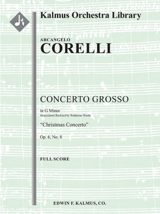 Concerto Grosso, Op. 6, No. 8 in G minor String Orchestra