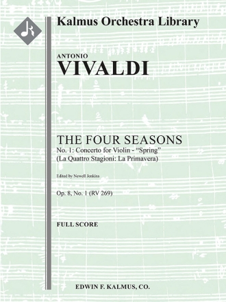 The Four Seasons, No. 1 (s/o) String Orchestra