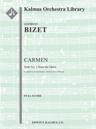 Carmen - Suite No. 1  for orchestra full score