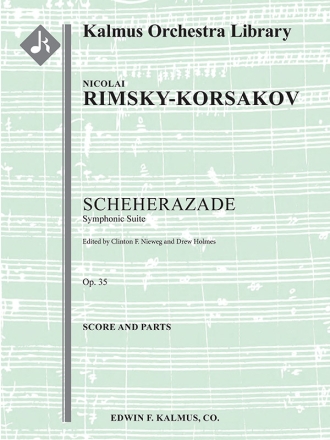 Scheherazade, op 35 (f/o) Full Orchestra score and parts