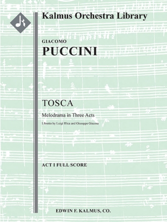 Tosca (original orchestration) Mixed ensemble