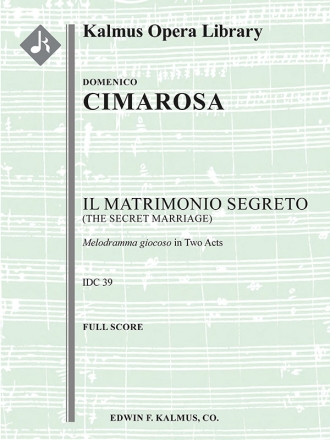 Il Matrimonio Segreto (f/o) Full Orchestra