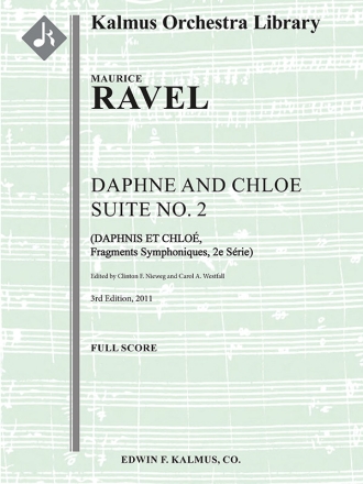 Daphnis et Chloe Suite No. 2 (f/o score) Scores