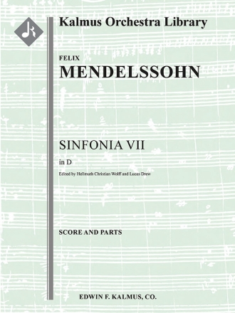 Sinfonia No. 7: String Symphony in Dmin String Orchestra