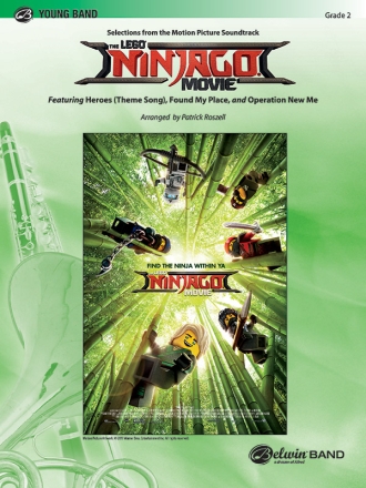 Lego Ninjago Movie, The (c/b) Symphonic wind band