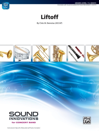 Liftoff (c/b) Symphonic wind band