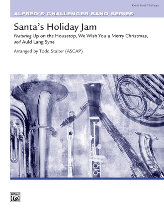 Santas Holiday Jam (c/b) Symphonic wind band