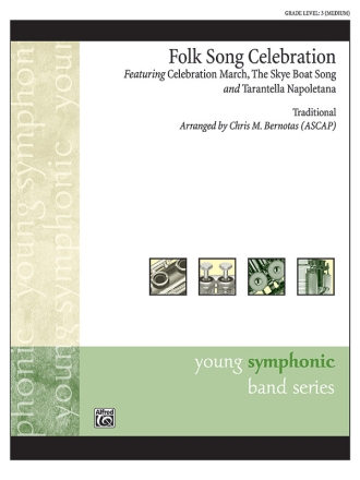 Folk Song Celebration (c/b) Symphonic wind band