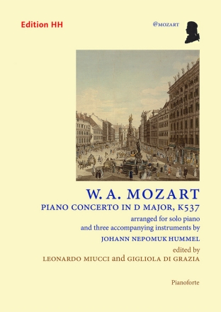 Piano concerto in D major, K537 piano solo Playing score