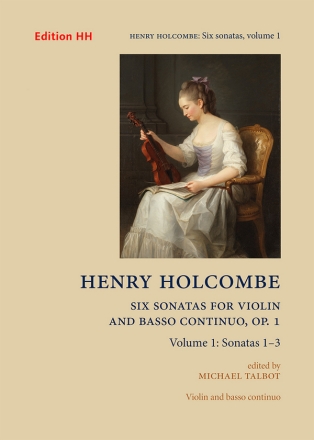 Six violinsonatas, Op. 1, volume 1 violin & basso continuo Full score and parts