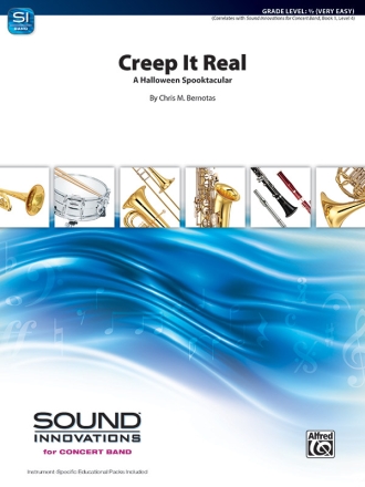 Creep It Real (c/b) Symphonic wind band