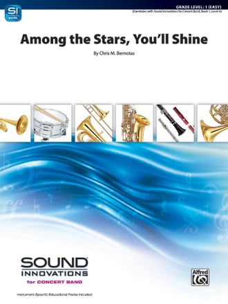 Among the Stars, You'll Shine (c/b) Symphonic wind band