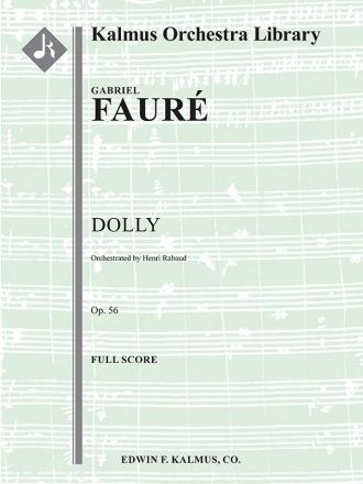 Dolly, Op. 56 (f/o sc) Full Orchestra