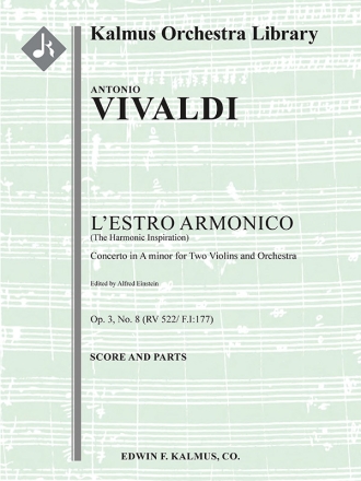 L'Estro Armonico, Op. 3, No. 8 (f/o) Full Orchestra