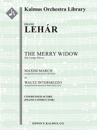 The Merry Widow (f/o sc) Full Orchestra